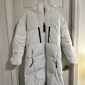 Women's White Puffer Jacket